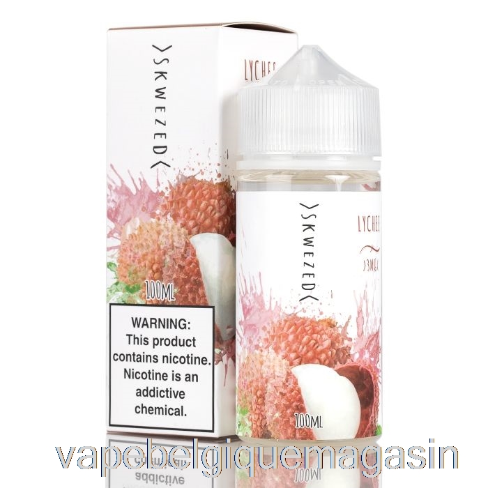 Vape Juice Litchi - E-liquide Skwezed - 100ml 6mg
